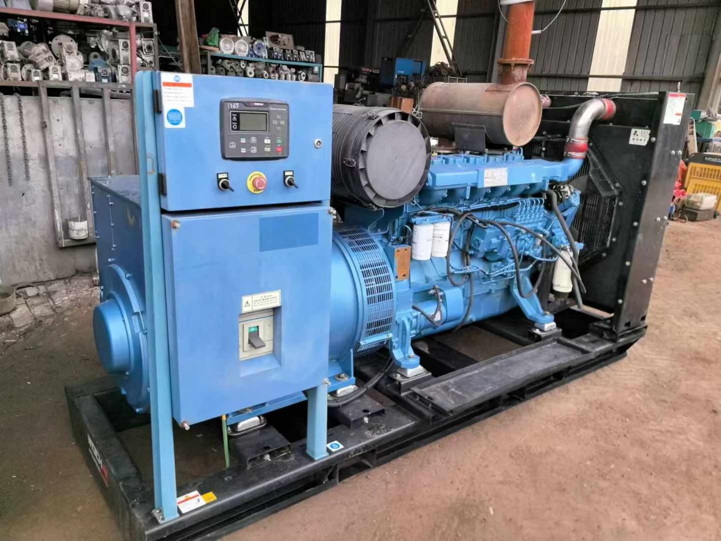 泽普500kW 柴油发电机组可带动设备功率的计算公式是什么?